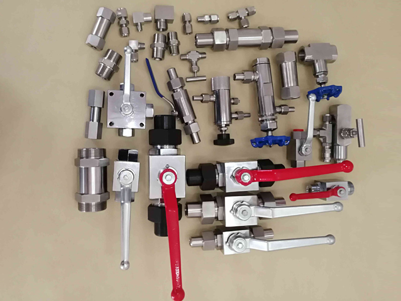 高压球阀、截止阀及配件